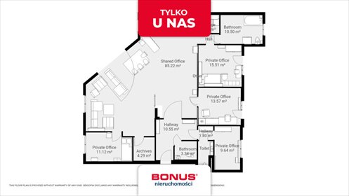 lokal użytkowy na wynajem 174m2 lokal użytkowy Tczew