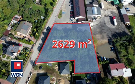 Działka 2629 m² z budynkiem warsztatowym w centrum Kłomnic działka Kłomnice, Leśna