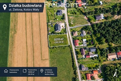 Działka 10,1 ara w Kotórzu Małym - zapraszam działka Kotórz Mały, Zielona