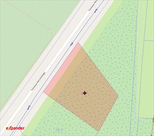 Działka budowlana 990 m² w spokojnej okolicy Słubic działka Słubice, Nocznickiego
