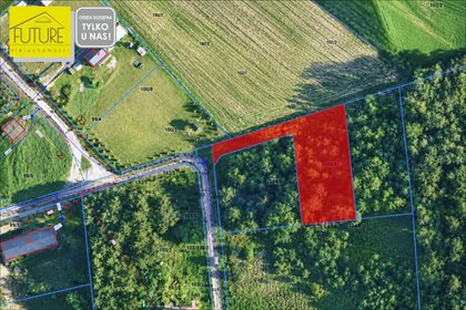 Działka 1035 m² pod letniskową zabudowę w Borach Tucholskich działka Wycinki