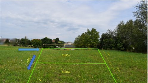 działka na sprzedaż 1185m2 działka Łańcut, Józefa Ignacego Kraszewskiego