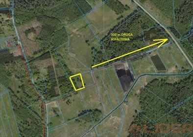 działka na sprzedaż 3519m2 działka Zajma