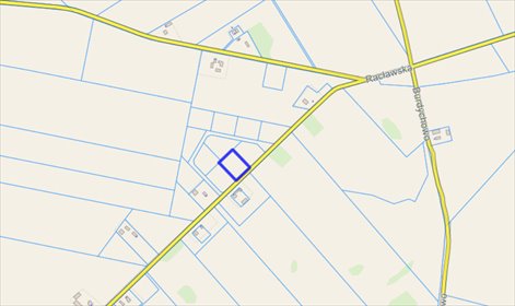 Do sprzedania duża działka 3000 m² z mediami w Racławkach działka Racławki