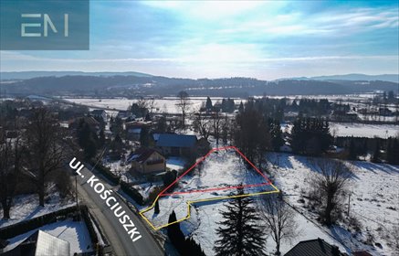 działka na sprzedaż 1531m2 działka Strzyżów