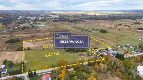 działka na sprzedaż 54700m2 działka Brody Duże