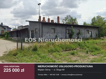 Na sprzedaż przestronny obiekt usługowo-produkcyjny 390 m² w Majdanie Górnym lokal użytkowy Majdan Górny, Długa