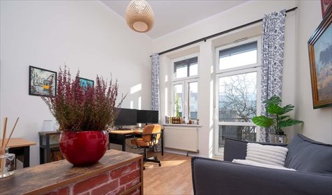 Przestronne 3-pokojowe z wysokimi sufitami i słonecznym balkonem mieszkanie Kraków, Stare Miasto, Starowiślna
