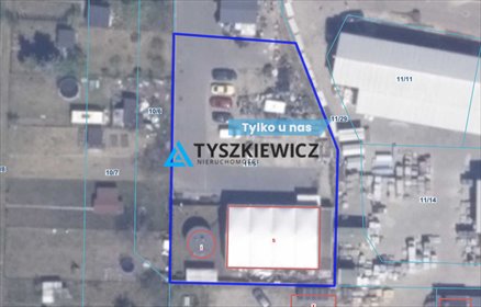 działka na sprzedaż 1498m2 działka Pruszcz Gdański, Przemysłowa