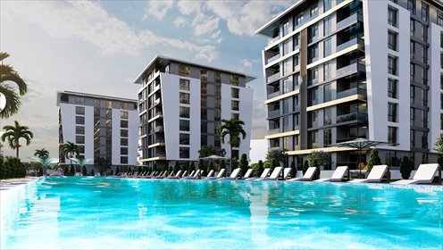 Nowoczesne 138 m² z basenem i parkingiem w Kepez mieszkanie Antalya, Çankaya, Kepez, Antalya