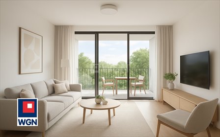 Nowoczesne 3-pokojowe mieszkanie z balkonem (44,36 m²) w Wrotkowie mieszkanie Lublin, Wrotków, Zemborzycka