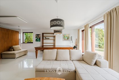 Polecam nowoczesny dom 216 m² z sauną, ogrodem i tarasem dom Warszawa, Wilanów Zawady
