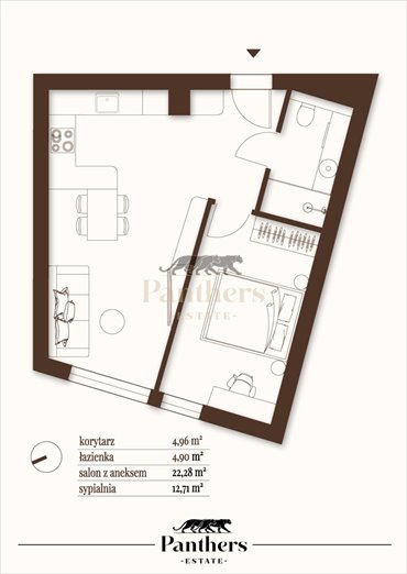 Nowoczesny apartament 44,85 m² z panoramicznymi przeszkleniami. mieszkanie Jastrzębia Góra, Wczasowa