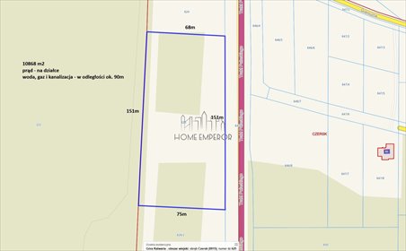 działka na sprzedaż 10868m2 działka Czersk, Pułaskiego