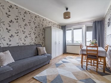 Widok na Warszawę, 2 pokoje, balkon, bez prowizji mieszkanie Warszawa, Mokotów Królikarnia, Puławska
