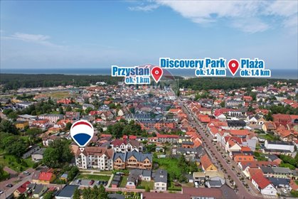 Przestronne 3-pokojowe mieszkanie z balkonem w centrum Łeby mieszkanie Łeba, 1 Maja