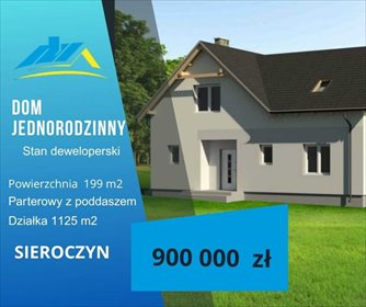 dom na sprzedaż 1125m2 dom Sieroczyn