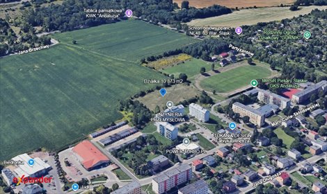 Działka 12 220 m² pod sport, rekreację i zabudowę wielorodzinną działka Piekary Śląskie, Kamień, Marii Skłodowskiej-Curie