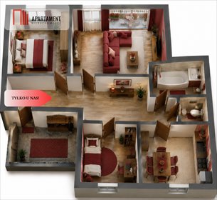 Zapraszam do mieszkania 64 m² w Fordonie z dużym potencjałem mieszkanie Bydgoszcz, Fordon, Jana Bielawskiego