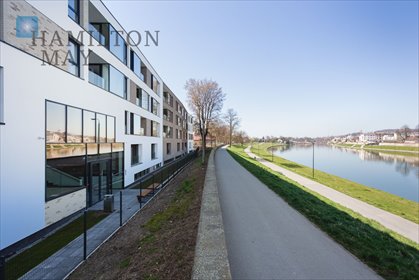 Piękny 2-pok. apartament z widokiem na Wisłę, klimatyzacja mieszkanie Kraków, Dębniki, Antoniego Józefa Madalińskiego