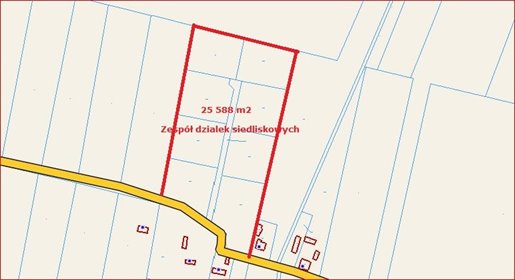 działka na sprzedaż 25588m2 działka Mokas