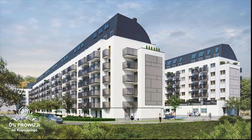 Na sprzedaż nowoczesne 38 m² w Krzykach z balkonem mieszkanie Wrocław, Krzyki, Klecina