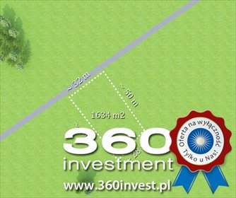 działka na sprzedaż 1649m2 działka Stobno