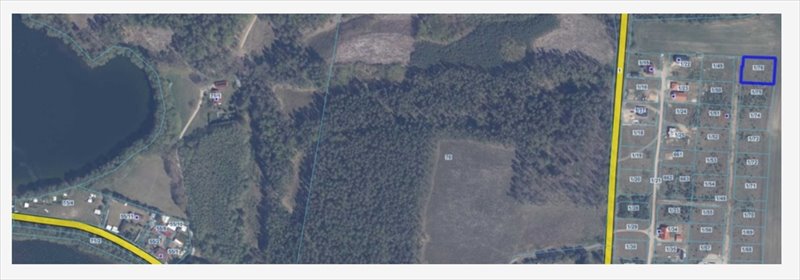 działka na sprzedaż 1617m2 działka Jasień