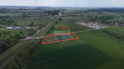 Działka inwestycyjna pod magazyn, WZ, asfalt, 5 169 m² działka Dąbrówka Zabłotnia