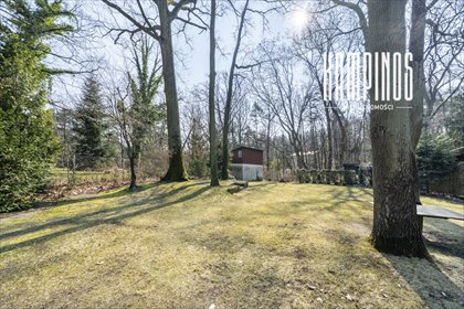Działka 1258 m² z domkiem, media, zadrzewiona, Izabelin B działka Izabelin B