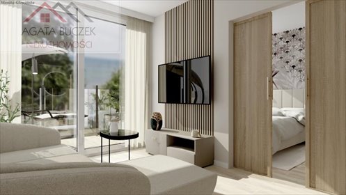 Na sprzedaż nowoczesny apartament z tarasem 12 m² w Rowach mieszkanie Rowy