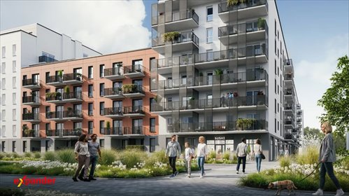 Nowoczesne 2-pokojowe mieszkanie z loggią w centrum Wrocławia mieszkanie Wrocław, Góralska