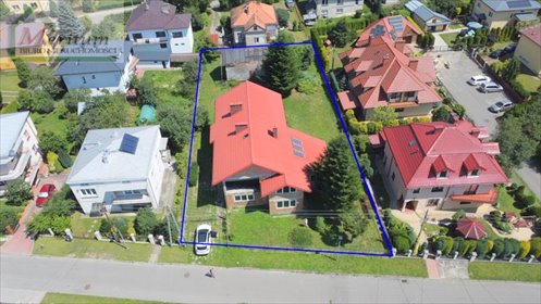 Duży dom do wykończenia w centrum Krosna z działką 0,1383 ha dom Krosno, Krosno