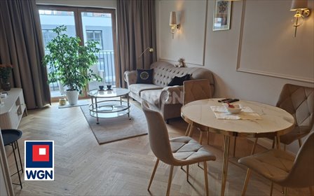 Luksusowy 42m2 apartament z kominkiem i balkonem mieszkanie Katowice, Ceglana