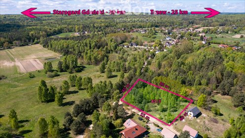 działka na sprzedaż 2700m2 działka Graniczna Wieś