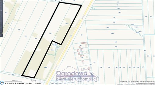 działka na sprzedaż 46000m2 działka Zawiszyn