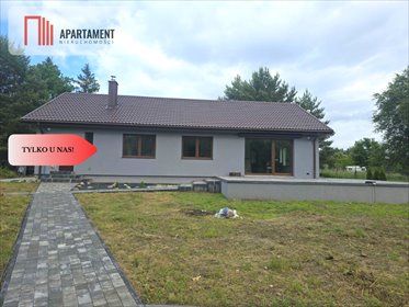 Nowoczesny dom parterowy z garażem i ogrodem dom Górnica
