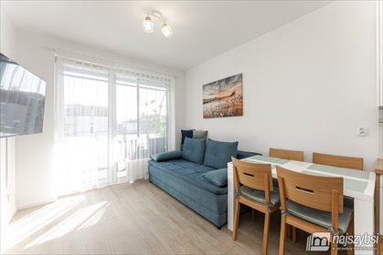 Nowoczesny 2-pokojowy apartament z tarasem i garażem polecam! mieszkanie Kołobrzeg, Miasto