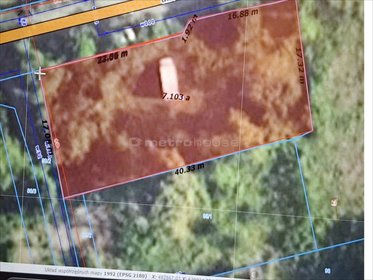 działka na sprzedaż 710m2 działka Warszawa, Mokotów