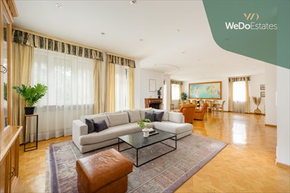 Polecam przestronny dom 489 m² z dużym ogrodem na Wilanowie dom Warszawa, Wilanów, Powsin, Przekorna