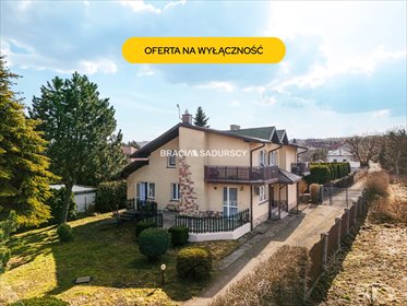 Dom dwurodzinny z ogrodem i garażem w Krakowie dom Kraków, Bieżanów-Prokocim, Bieżanów, Młodzieży