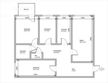 lokal użytkowy na wynajem 77m2 lokal użytkowy Warszawa, Mokotów Służew, Łukowa