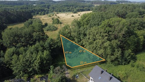 działka na sprzedaż 498m2 działka Zielona Góra, Nowy Kisielin, Nowy Kisielin-Grysowa