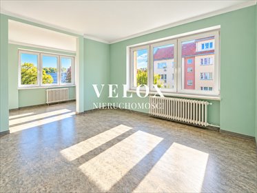Przestronne mieszkanie 45,58 m² (do remontu) z balkonem i piwnicą mieszkanie Stargard, Płatnerzy