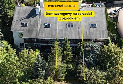 Dom szeregowy 184 m² z ogrodem w Powsinie polecam dom Warszawa, Wilanów, Kremowa