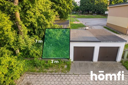 Działka pod garaż w centrum Olsztyna, media, 21 m² - polecam! działka Olsztyn, Grunwaldzkie, Marii Konopnickiej