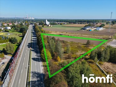 Działka usługowa 1,07 ha przy DK81 - zapraszam działka Orzesze, Gardawice, Centralna