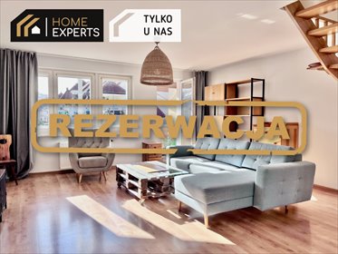 Dwupoziomowe 118 m2 z balkonem i garderobą, Gdynia mieszkanie Gdynia, Grabówek, Kalksztajnów