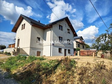 Dom z lokalem usługowym 205m², garaż, kominek dom Brzozówka Korzkiewska, Zielona Droga