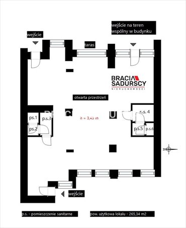 lokal użytkowy na sprzedaż 265m2 lokal użytkowy Kraków, Podgórze, Płaszów, Koszykarska
